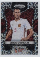 2018 Panini Prizm World Cup Lazer Prizm Sergio Busquets #207 04ae