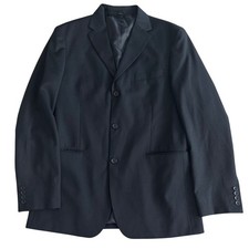 United Colors of Benetton Tailored Blazer Black Minimalist Jacket L
