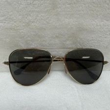VTG Foster Grant FF77 Aviator Sunglasses Gold Metal Frame Gray Lens USA Mens
