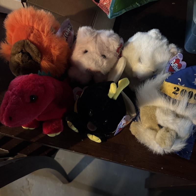 Swibco Puffkins Lot Of 6 With Tags