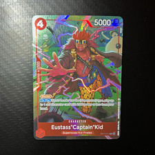 One Piece CCG Eustass "Captain" Kid OP14-014 Alternate Art Holo Special Eng