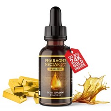 Monoatomic Gold Ormus 99.9% 24K Pharaoh's Nectar XT Third Eye Awakening