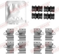 Quick Brake 109-0168 ZubehöRsatz, Scheibenbremsbelag FüR Chrysler Dodge Fiat