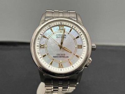 Citizen Exceed 5D0183 Wristwatch Timepiece Solar Radio Controlled