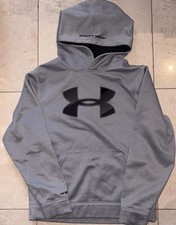 Boys Under Armour Hoodie Size Large boys gray