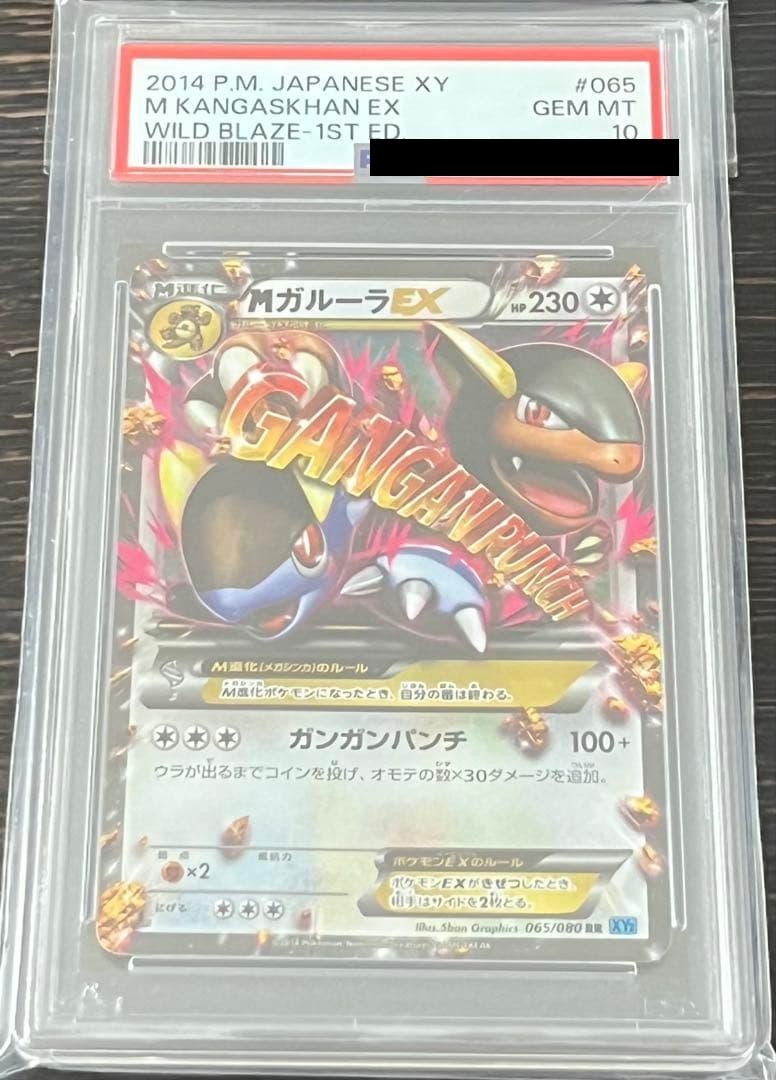 PSA10 M KANGASKHAN EX WILD BLAZE-1ST ED #065 GEM MT