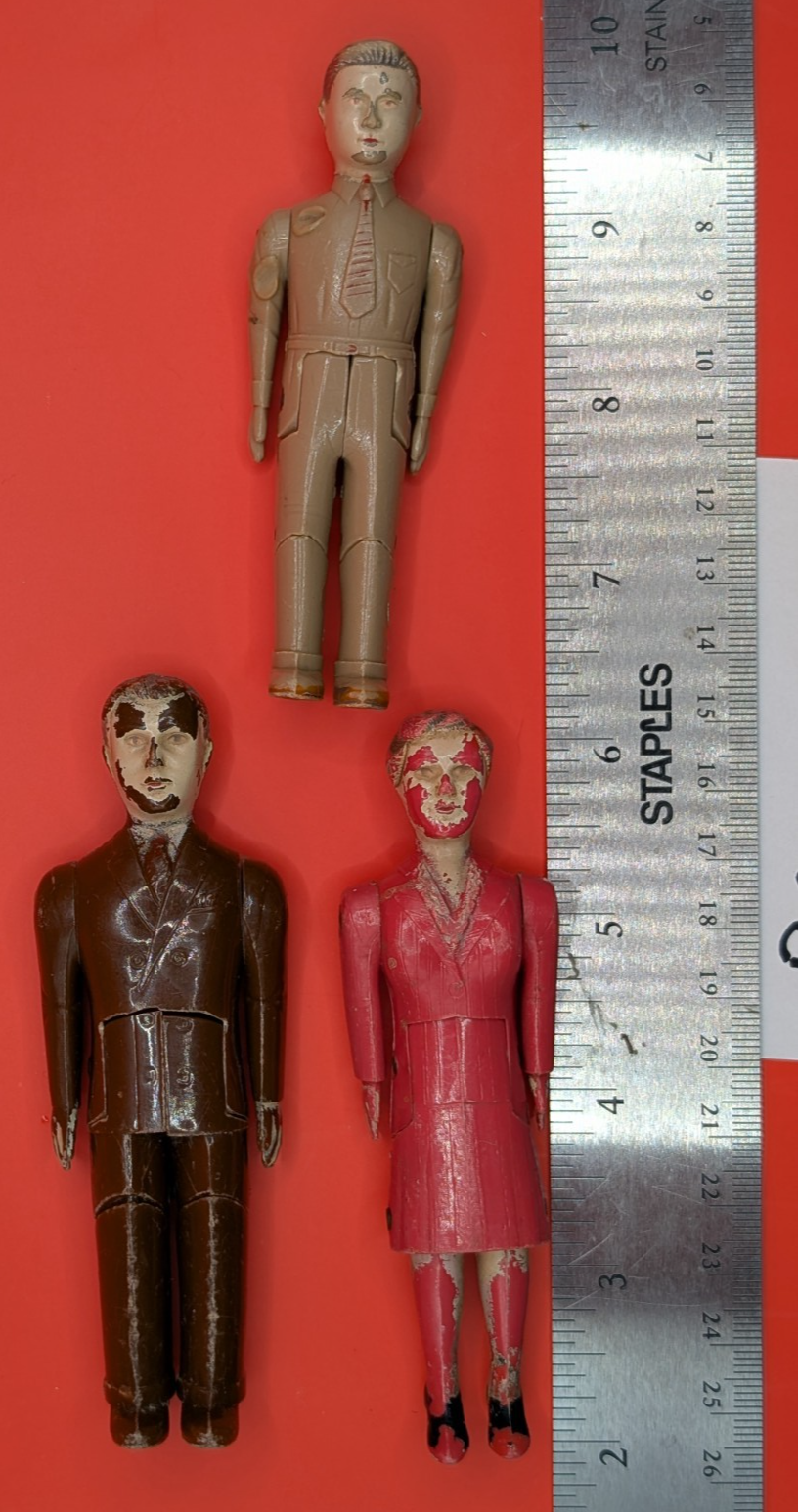 Vintage 1940s Dollhouse Furniture Lot - 80+ Pieces by Renwal Lapin Ideal