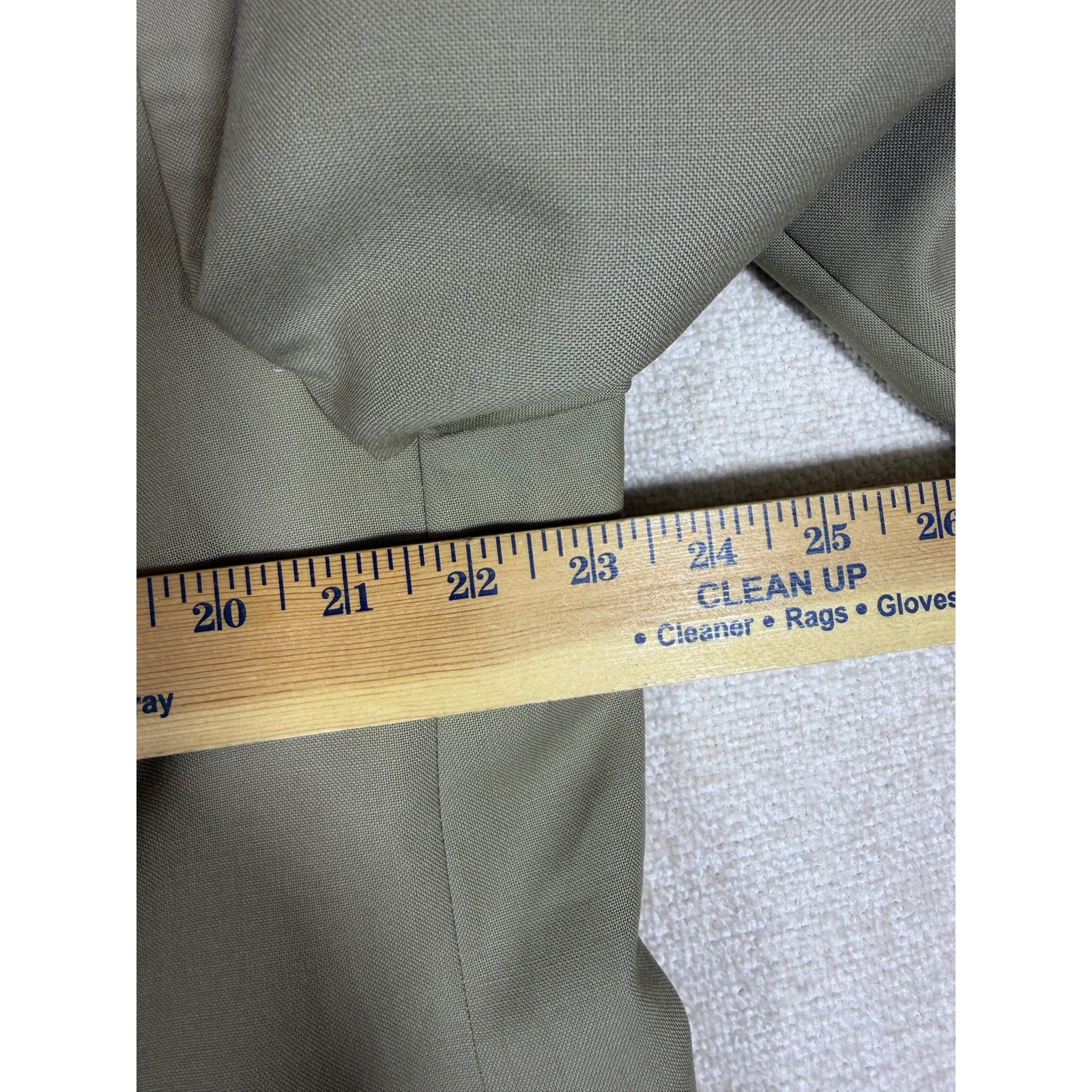 Chaps Ralph Lauren Men 46 Wool 2 Button Blazer Classic Dress Jacket Suit Coat thumbnail 5