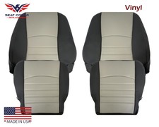 2009 - 2012 Seat Covers For Dodge Ram 1500 St Work Truck 2 Tone Gray Vinyl 2009 - 2012 Seat Covers For Dodge Ram 1500 St Work Truck 2 Tone Gray Vinyl