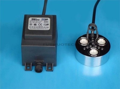New 900Ml/H   Mist Maker Fogger 3 Head Humidifier /Transformer mz *wq