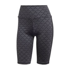 adidas Monogram Leggings Womens Black Athletic Casual II3191