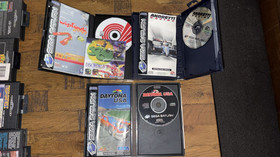 Sega Megadrive Saturn Bundle Games Wipeout 2097 Daytona USA Sonic 2 Andretti