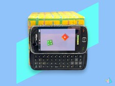 Vintage Y2K Samsung Keyboard Touchscreen Camera Phone . Works 