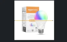 Smart A19 LED Light Bulb Color Changing WiFi Works w/ Alexa 9W = 60W 2.4 GHz NEW