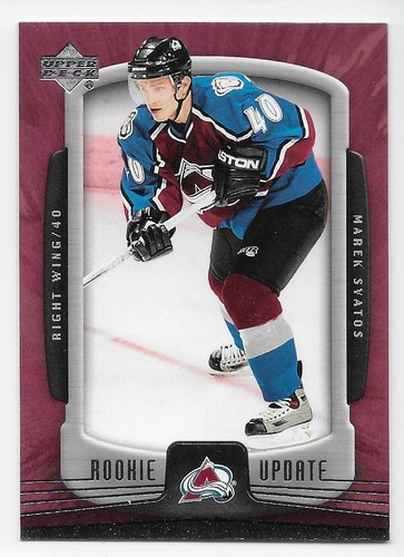 05/06 UPPER DECK ROOKIE UPDATE BASE Hockey (#1-100) U-Pick From List - Picture 22 of 89