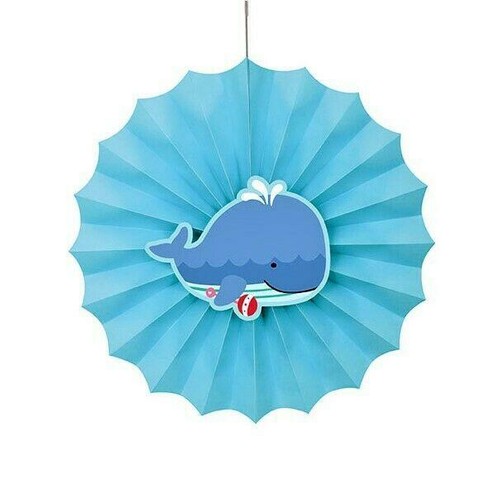 Sea Pals Paper Fan Decoration