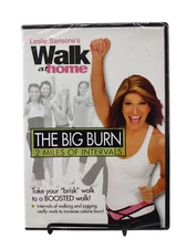 Walk At Home: The Big Burn (DVD, 2009) Leslie Sansone Fitness NEW & SEALED