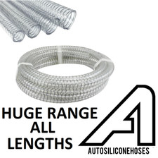 WIRE PVC REINFORCED SUCTION & DELIVERY HOSE - STEEL SPIRAL HELIX VARIOUS SIZES
