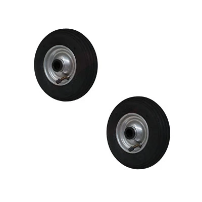 STRICKER-ROLLEN 2 Stück Lufträder 200x50 Sliprad Rad Slipwagen Reifen 8x2 Sackkarren Räder