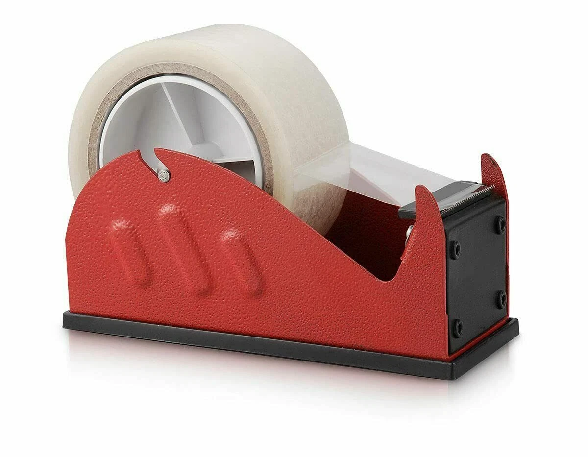 Red outlet tape dispenser