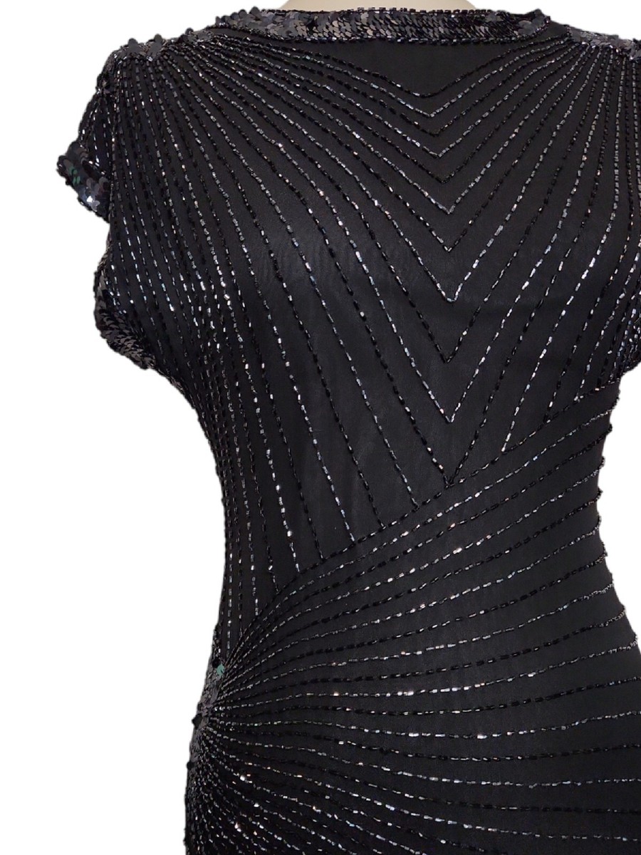 chinese dress ladies Niteline Vintage Beaded Dress 8 – elleandava