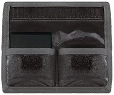 Camera Medium Battery Pouch Carry Case Photo DSLR Battery Holder 2 Pouches