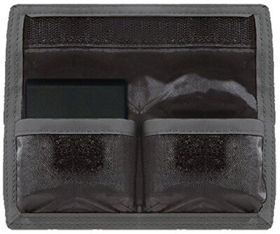Camera Medium Battery Pouch Carry Case Photo DSLR Battery Holder 2 Pouches
