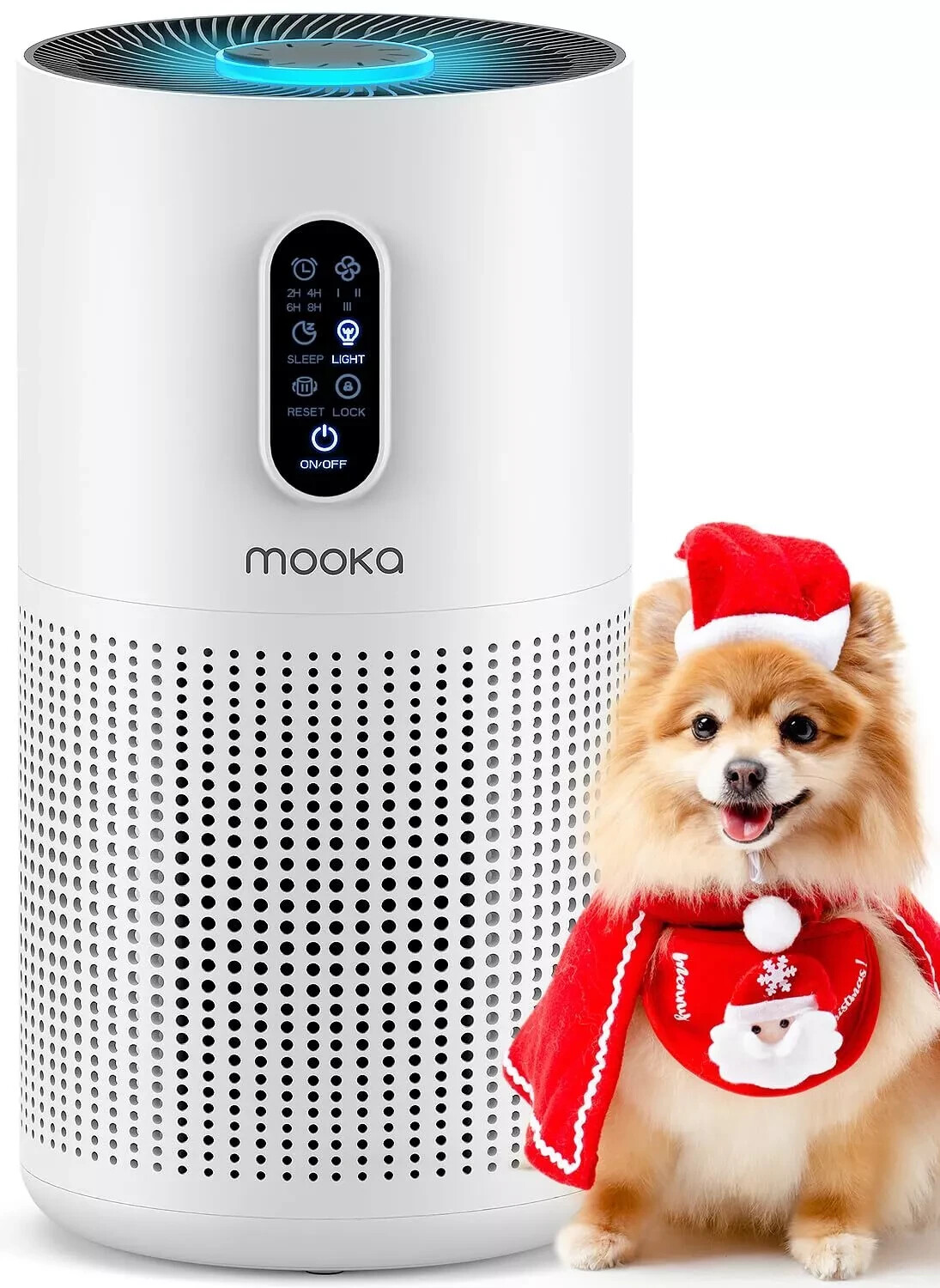 Air Purifier for Home Large Room up to 1500 ft², MOOKA HEPA Air Purifier B=D03-image