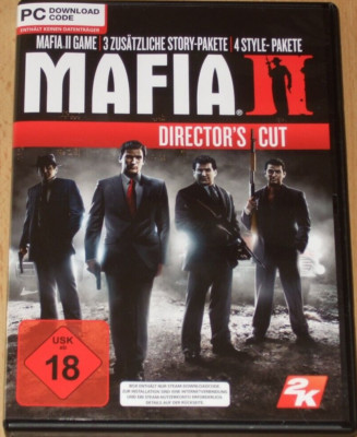 Mafia II - Director's Cut (2014) - PC - Digital - DVD-Box mit Cover - Keine DVD