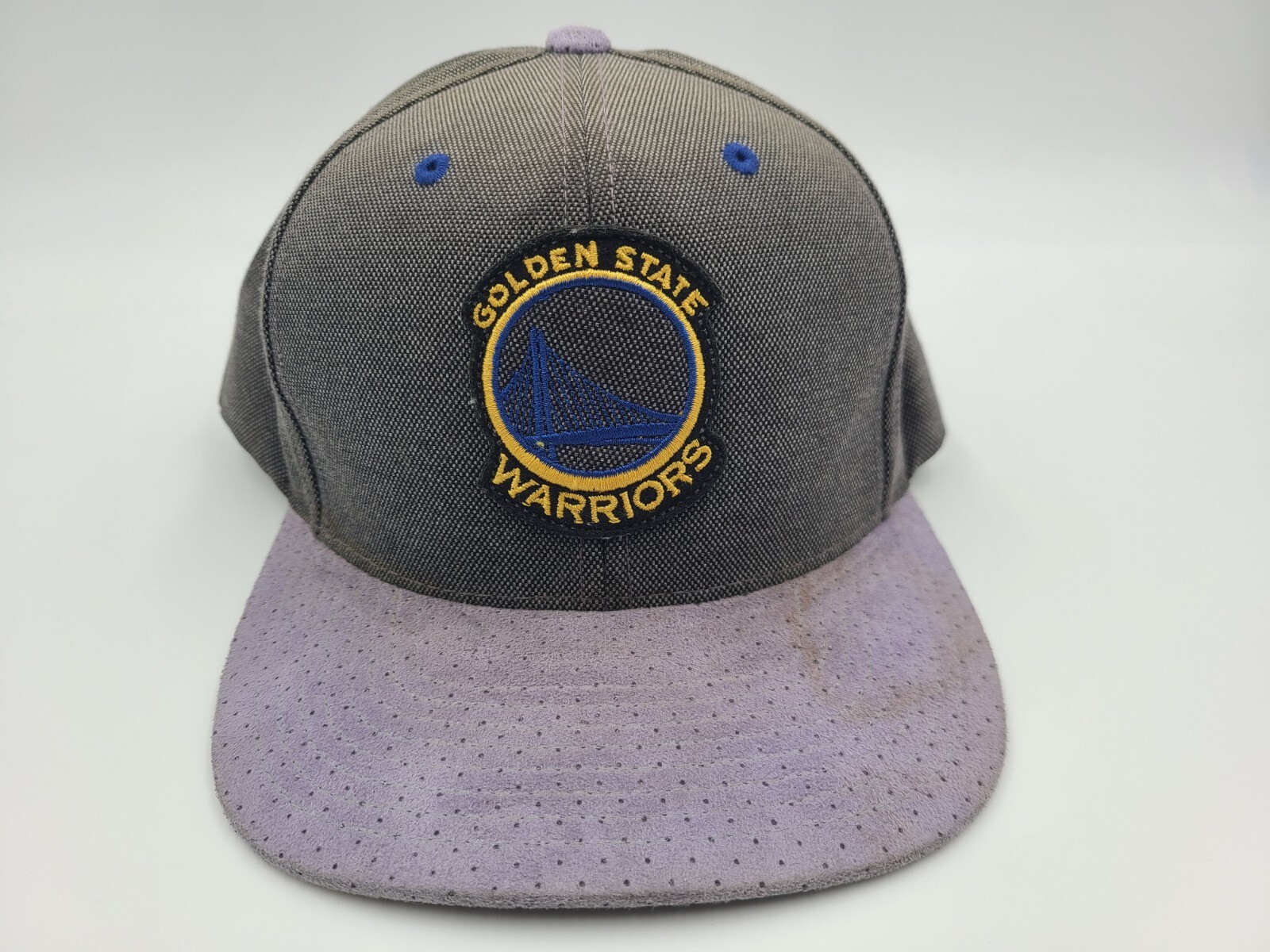 Golden State Warriors Mitchell & Ness Snapback Hat Cap Men NBA Basketball *FLAWS