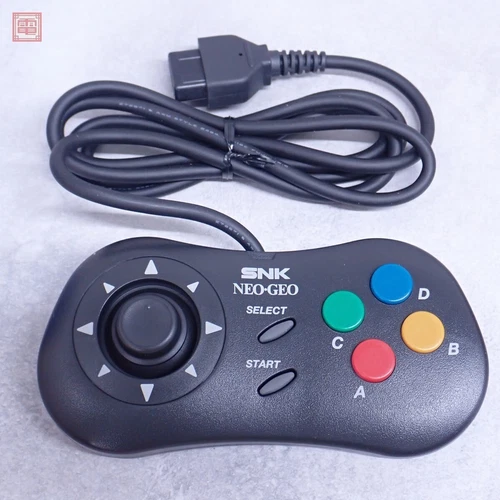 Original Neo Geo Controller for Neo Geo CD (Black)