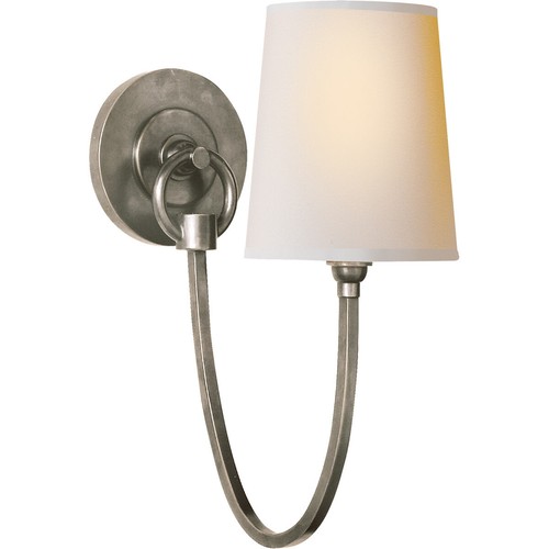 Visual Comfort TOB2125AN-NP Thomas O'Brien Reed 5" Antiqu Nickel Wall Light $399