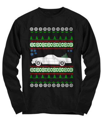 GMC Caballero Ugly Christmas Sweater Jumper - Long Sleeve Tee