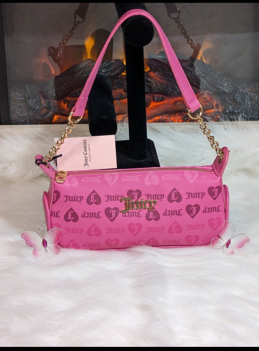 新品＊正規品 Juicy Couture ショルダーバッグ プリンセス ピンク Juicy Couture Juicy Pink Girls Just Wanna Have Fun Shoulder