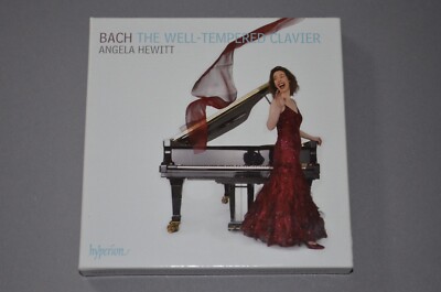 Bach - Angela Hewitt   The Well-Tempered Clavier / Hyperion 2007 / 4CD CardBox