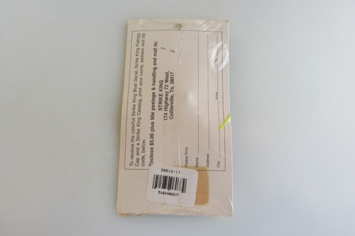 Drawer #57 Vintage Strike King Spin-Eze 1/2 Oz. Spinnerbait New In Package - Picture 2 of 2
