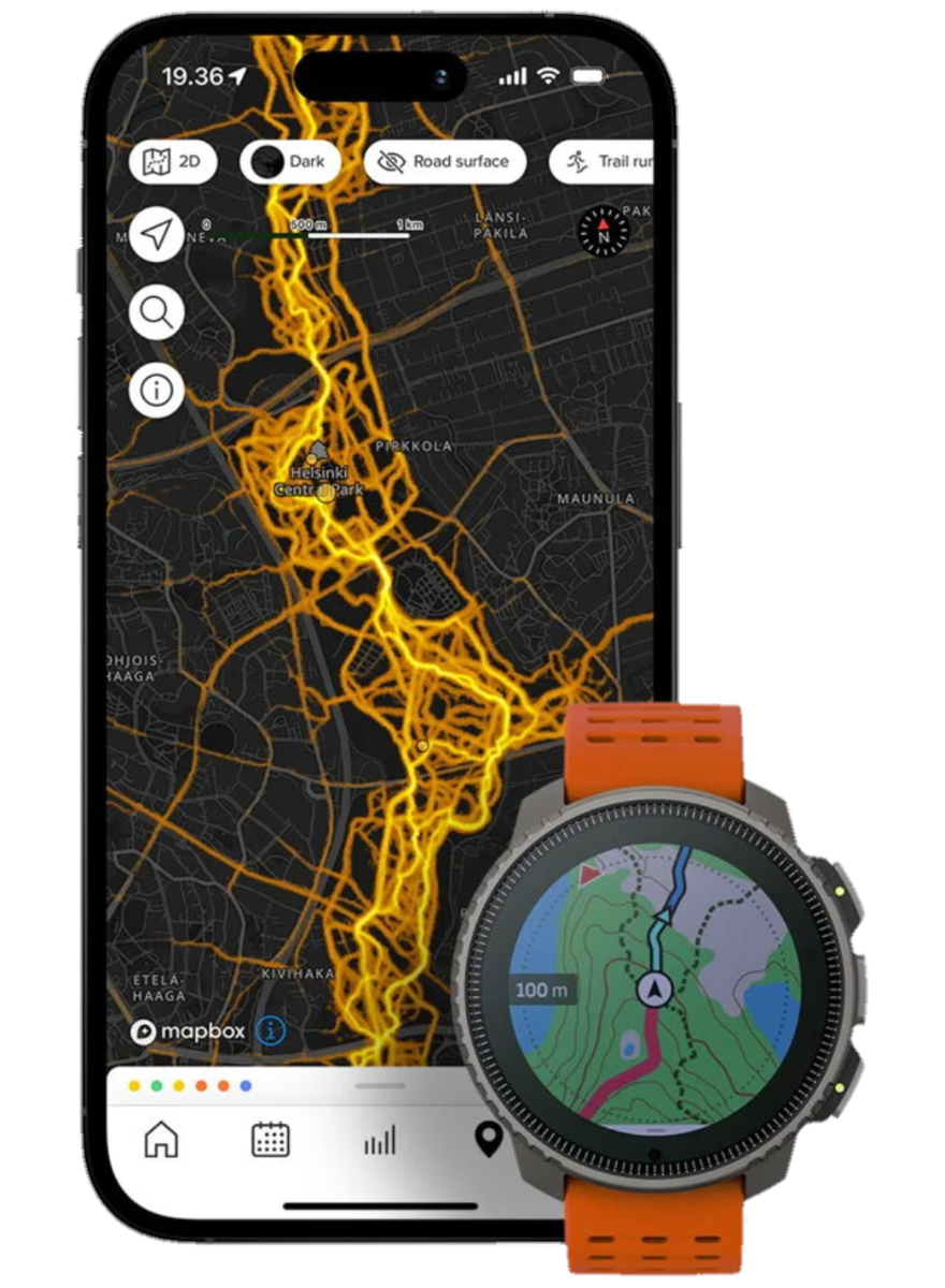 時計 SUUNTO VERTICAL Titanium Solar Canyon Suunto Vertical Titanium Solar Canyon - The ultimate