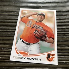 2013 Topps Series 1  Baltimore Orioles Baseball Card #62 Tommy Hunter