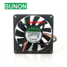 1PC SUNON PSD1208PHB1-A Cooling Fan 12V 3.7W 80x80x15mm 8015 4-Wire PWM