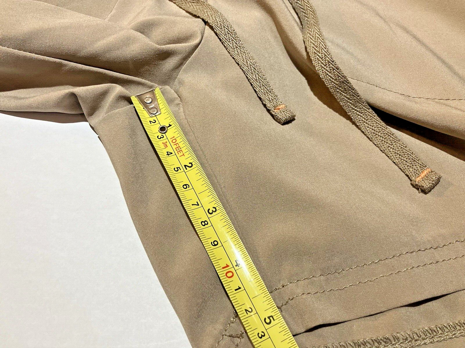 Lee active performance tan beige drawstring short… - image 3