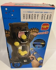 NEW Hungry Bear Electronic Shooting Game by Blakjax. Kids Target Shooting