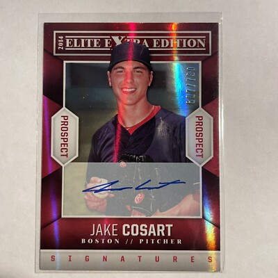 2014 Panini Elite Extra Edition Prospects Auto /799 Jake Cosart #62 Auto