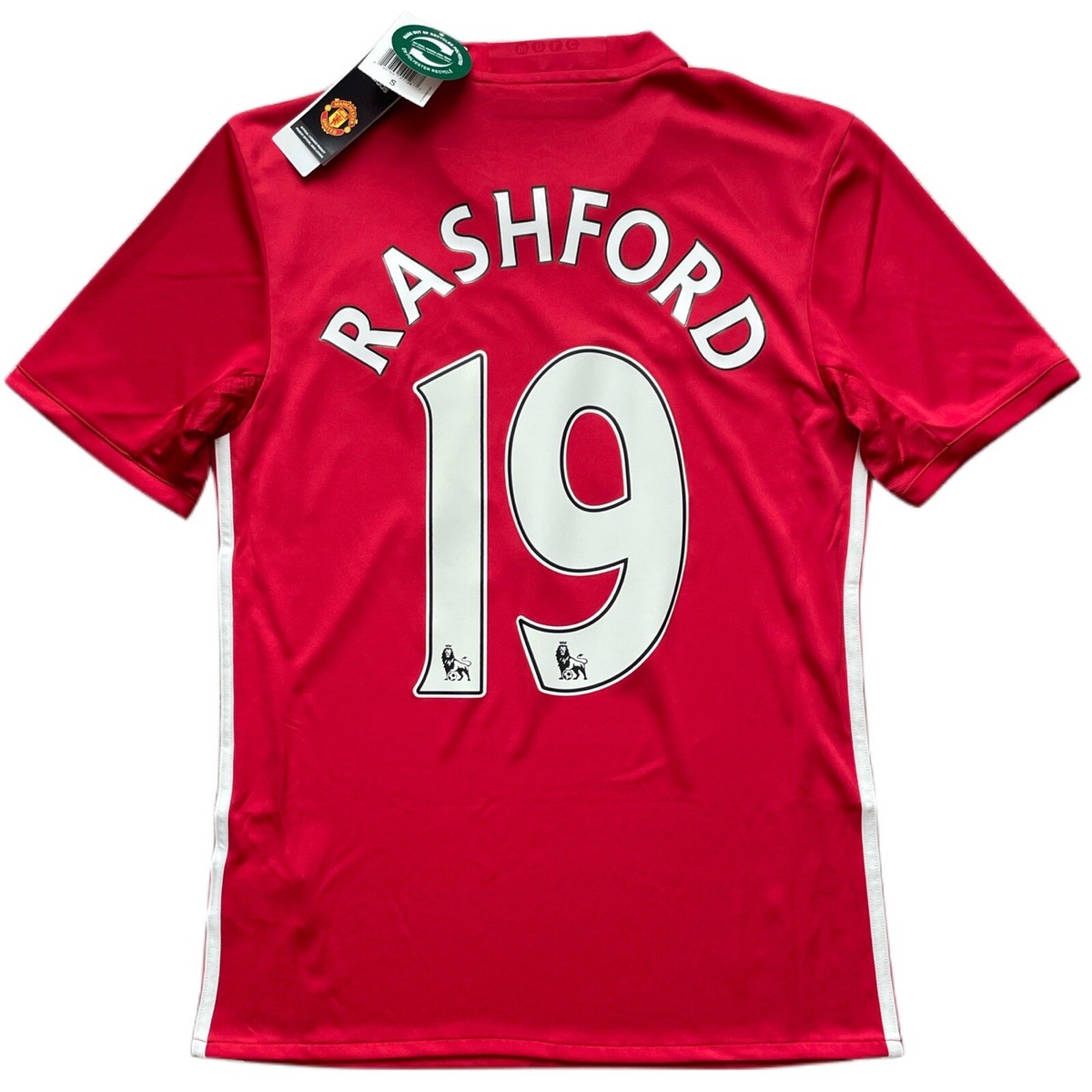 2016/17 Manchester United Home Jersey #19 Rashford Small