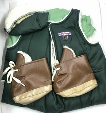 New Vintage 1985 Teddy Ruxpin Hiking Outfit Adventure Worlds of Wonder in Box