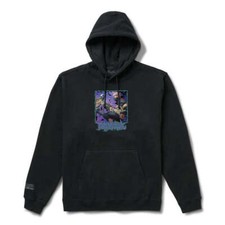 PRIMITIVE x NARUTO Men's Pullover Hoodie KAKASHI VS KAKUZU - Black - Small - NWT