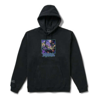 PRIMITIVE x NARUTO Men's Pullover Hoodie KAKASHI VS KAKUZU - Black - Small - NWT