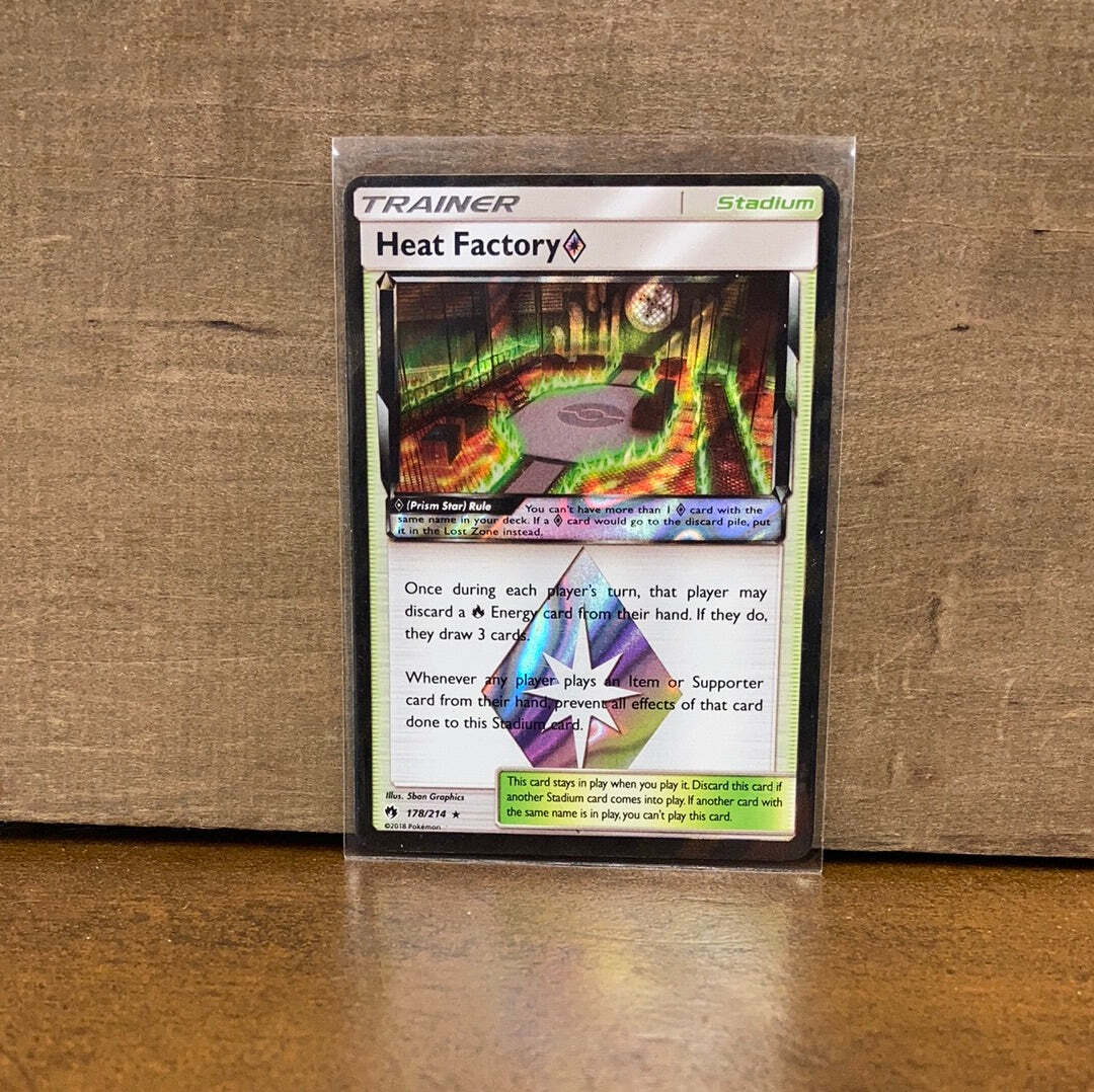 Heat Factory(Prism Star) Pokemon SM08 Lost Thunder Holo Rare | eBay
