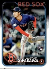 2024 Topps Update #US268 Naoyuki Uwasawa RC Boston Red Sox