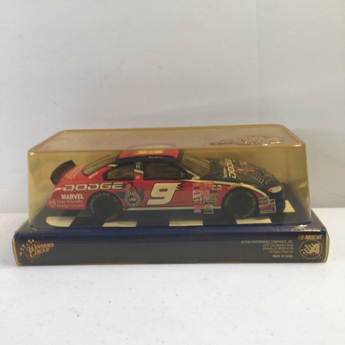 2002 Winners Circle 1:24 Bill Elliott #9 Spider-man Dodge Intrepid NIP - Picture 4 of 8