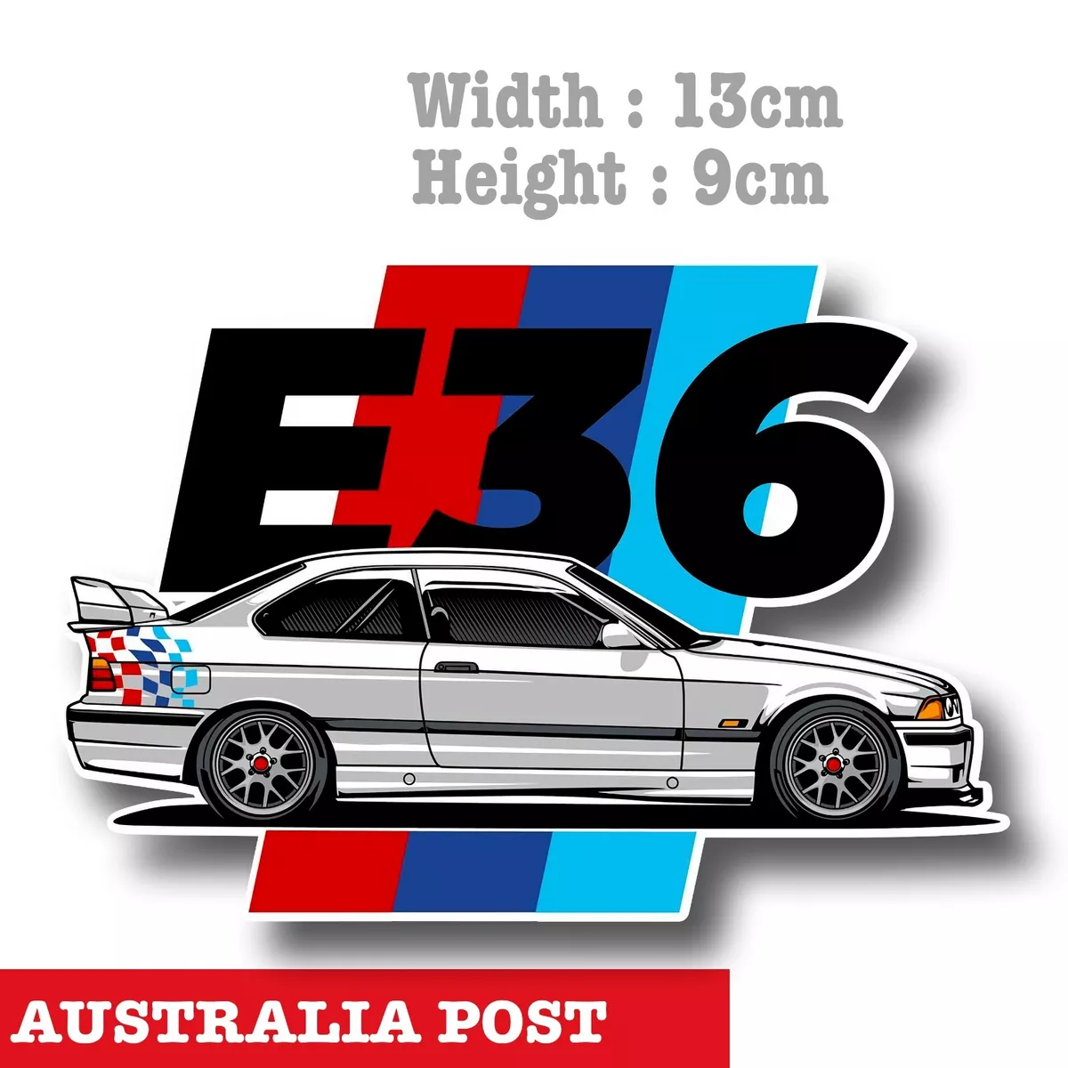 BMW M3 E36 - Car - Sticker